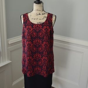 Cabi Cameo Top size M VGUC Red tank 3258